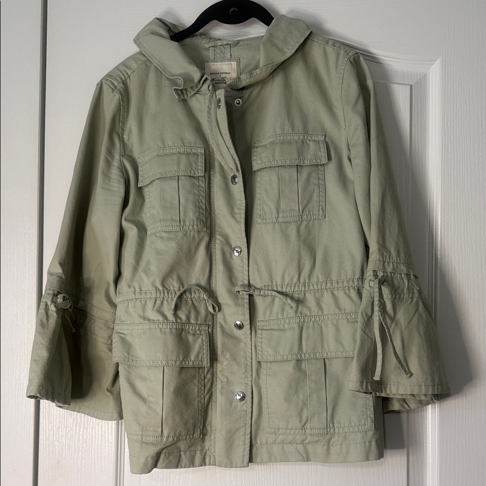 Banana Republic Women's Green Utility Jacket Size XS